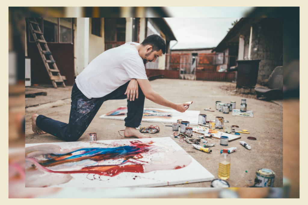 O que é Action Painting e como essa arte pode despertar seu lado criativo
